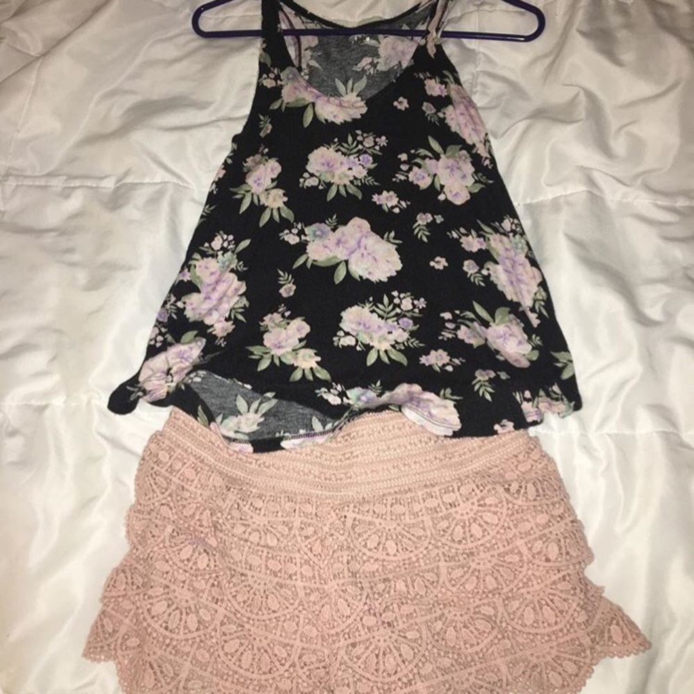 Tank top and shorts